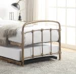 Flintshire Furniture Mostyn Guest Bed Antique Bronze The Home and Office Stores