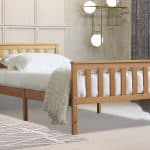 Flintshire Furniture Marnel Oak Wooden Bed