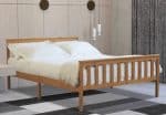 Flintshire Furniture Marnel Oak Wooden Bed The Home and Office Stores 4