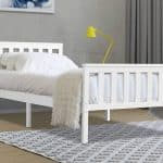 Flintshire Furniture Marnel White Wooden Bed