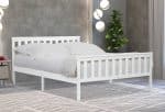 Flintshire Furniture Marnel White Wooden Bed The Home and Office Stores