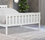 Flintshire Furniture Marnel White Wooden Bed The Home and Office Stores