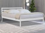 Flintshire Furniture Maxwell White Wooden Bed The Home and Office Stores 4