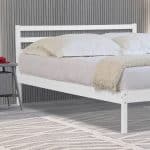 Flintshire Furniture Maxwell White Wooden Bed The Home and Office Stores 8