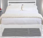 Flintshire Furniture Maxwell White Wooden Bed The Home and Office Stores 10