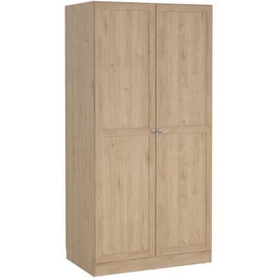 Furniture To Go Brande oak 2 door wardrobe