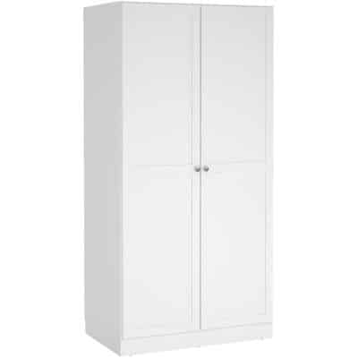 Furniture To Go Brande white 2 door wardrobe