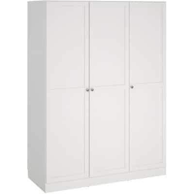 Furniture To Go Brande white 3 door wardrobe