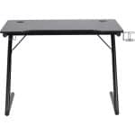 Furniture To Go Trooper Black Gaming Desk The Home and Office Stores