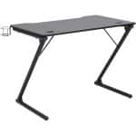 Furniture To Go Trooper Black Gaming Desk The Home and Office Stores