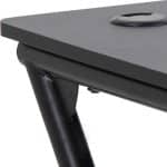 Furniture To Go Trooper Black Gaming Desk The Home and Office Stores