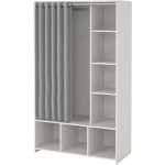 Furniture To Go Uppsala Open White Wardrobe The Home and Office Stores 5