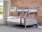 Sweet Dreams Connor Grey Triple Bunk Bed The Home and Office Stores