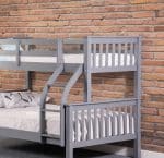 Sweet Dreams Connor Grey Triple Bunk Bed The Home and Office Stores