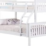 Sweet Dreams Connor White Triple Bunk Bed