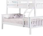 Sweet Dreams Connor White Triple Bunk Bed The Home and Office Stores