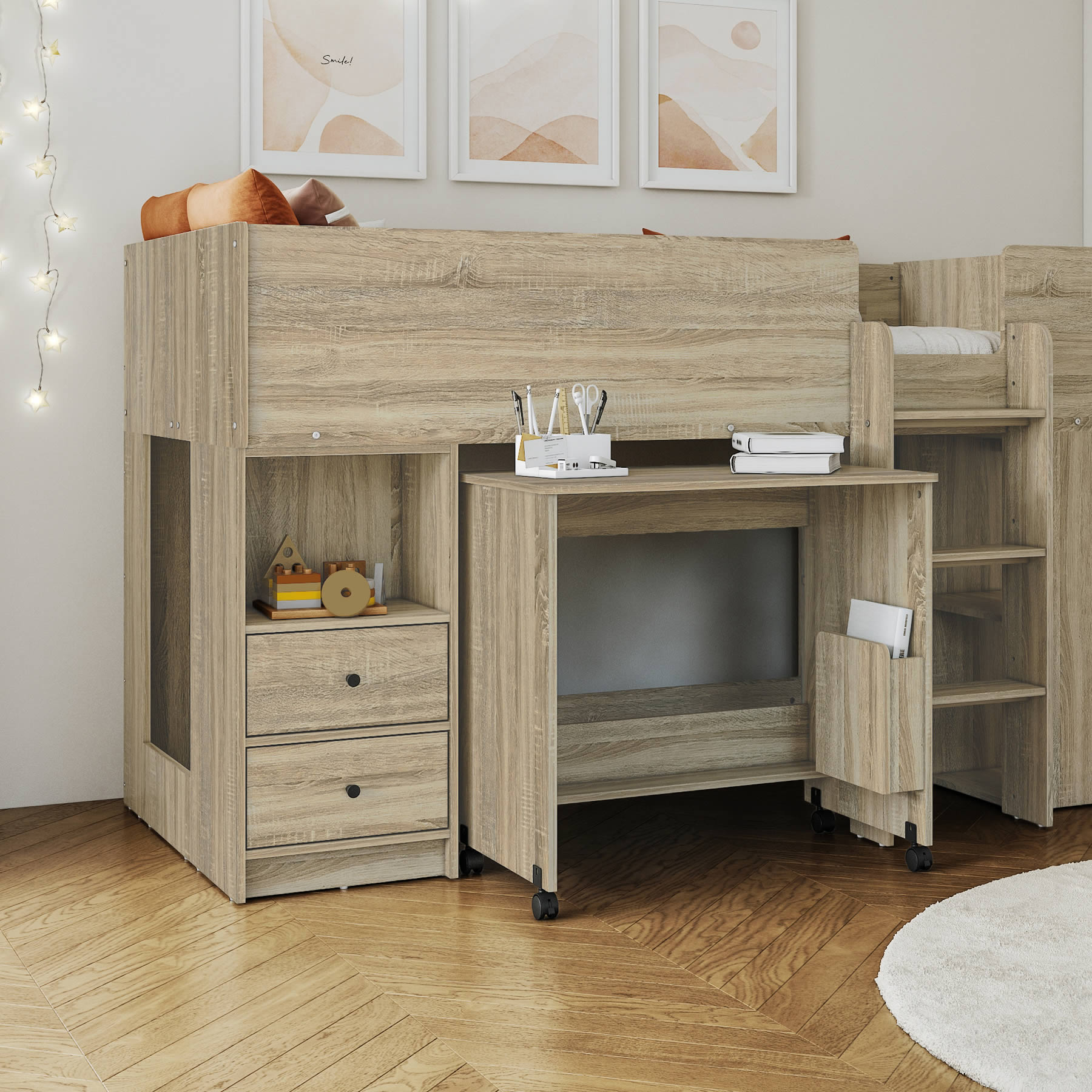 Flintshire Furniture Marley Oak Mid Sleeper Bed – A Detailed Review