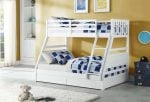 Flair Furnishings Ollie White Triple Sleeper Bed