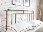 Flintshire Furniture Cilcain Antique Bronze Metal Bed Frame