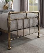 Flintshire Furniture Cilcain Antique Bronze Metal Bed Frame