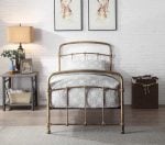 Flintshire Furniture Mostyn Antique Bronze Metal Bed