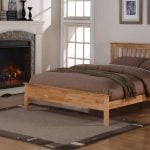 Flintshire Furniture Pentre Hardwood Oak Bed Frame