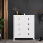 Furniture To Go Barcelona 5 Drawer Chest White