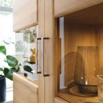 Furniture To Go Cortina Low Wide 2 Door Display Cabinet Oak