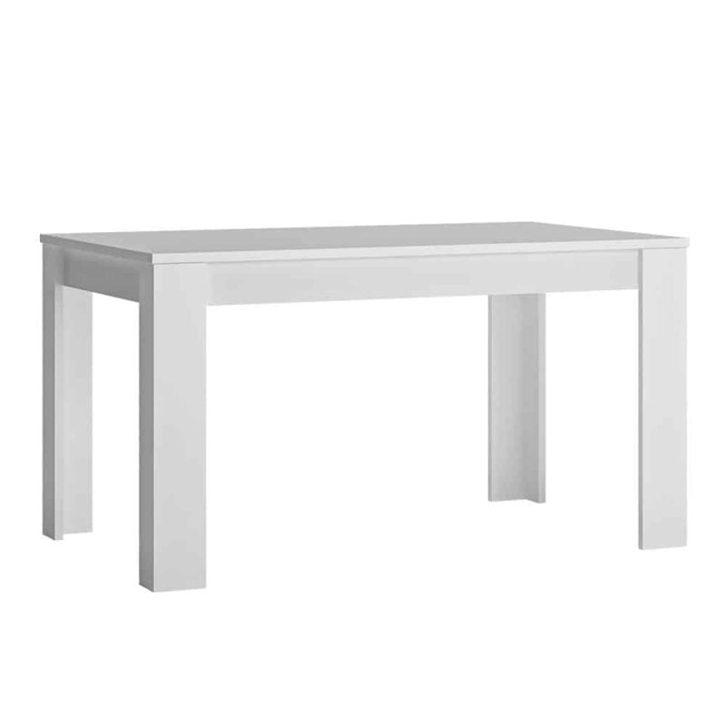 Furniture To Go Fribo Extending Dining Table 140cm 180cm White