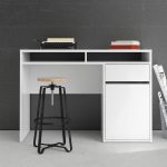 Furniture To Go Function Plus Desk 1 Door 1 Drawer White