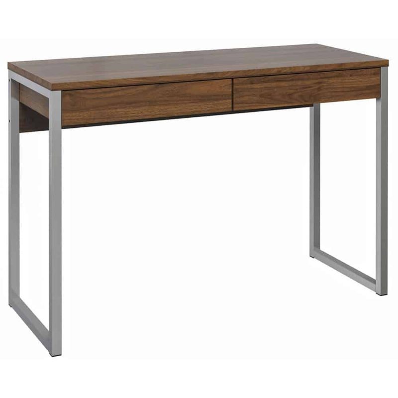 Furniture To Go Function Plus Desk 2 Drawers Walnut