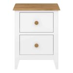 Furniture To Go Heston Nightstand White Pine