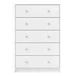Furniture To Go May 5 Drawer Chest White