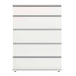 Furniture To Go Nova Chest Of 5 Drawers White