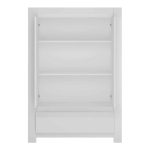 Furniture To Go Novi 2 Door 1 Drawer Cabinet Alpine White