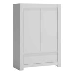 Furniture To Go Novi 2 Door 1 Drawer Cabinet Alpine White