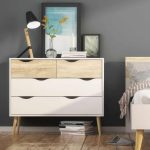 Furniture To Go Oslo Chest Of 4 Drawers White Oak