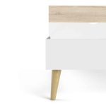 Furniture To Go Oslo Single Bed White Oak