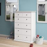 Furniture To Go Paris Chest Of 6 Drawers White