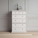 Furniture To Go Paris Chest Of 6 Drawers White