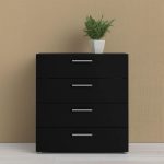 Furniture To Go Pepe Chest Of 4 Drawers Black