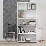 Furniture To Go Prima Bookcase 4 Shelves White