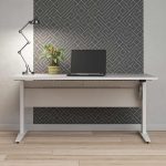 Furniture To Go Prima Desk 150cm Height Adjustable White