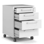 Furniture To Go Prima Mobile Cabinet White