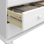 Furniture To Go Richmond 2 Door 2 Drawer Combi Wardrobe Off White MDF