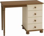 Furniture To Go Richmond Single Dressing Table Cream Pine