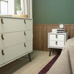 Furniture To Go Ry Bedside Cabinet 2 Drawer Matt White