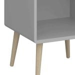 Furniture To Go Softline 1 Drawer Bedside Grey