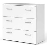 Furniture To Go Space Chest Of 3 Drawers White