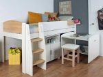 Kids Avenue Urban Birch Mid Sleeper Bed 2